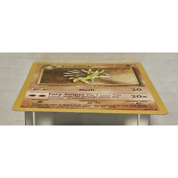 1999 Fossil Set Sandslash 41/62 Pokemon TCG WOTC NM Vintage - Picture 4 of 12